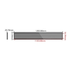 Smart Shelf Stretched LCD Display strips 46.6" Electronic Bus