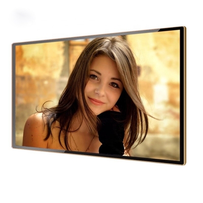 18.5 Inch wall mounted digital display screen advertising LCD Metal Plastic Housing Desktop